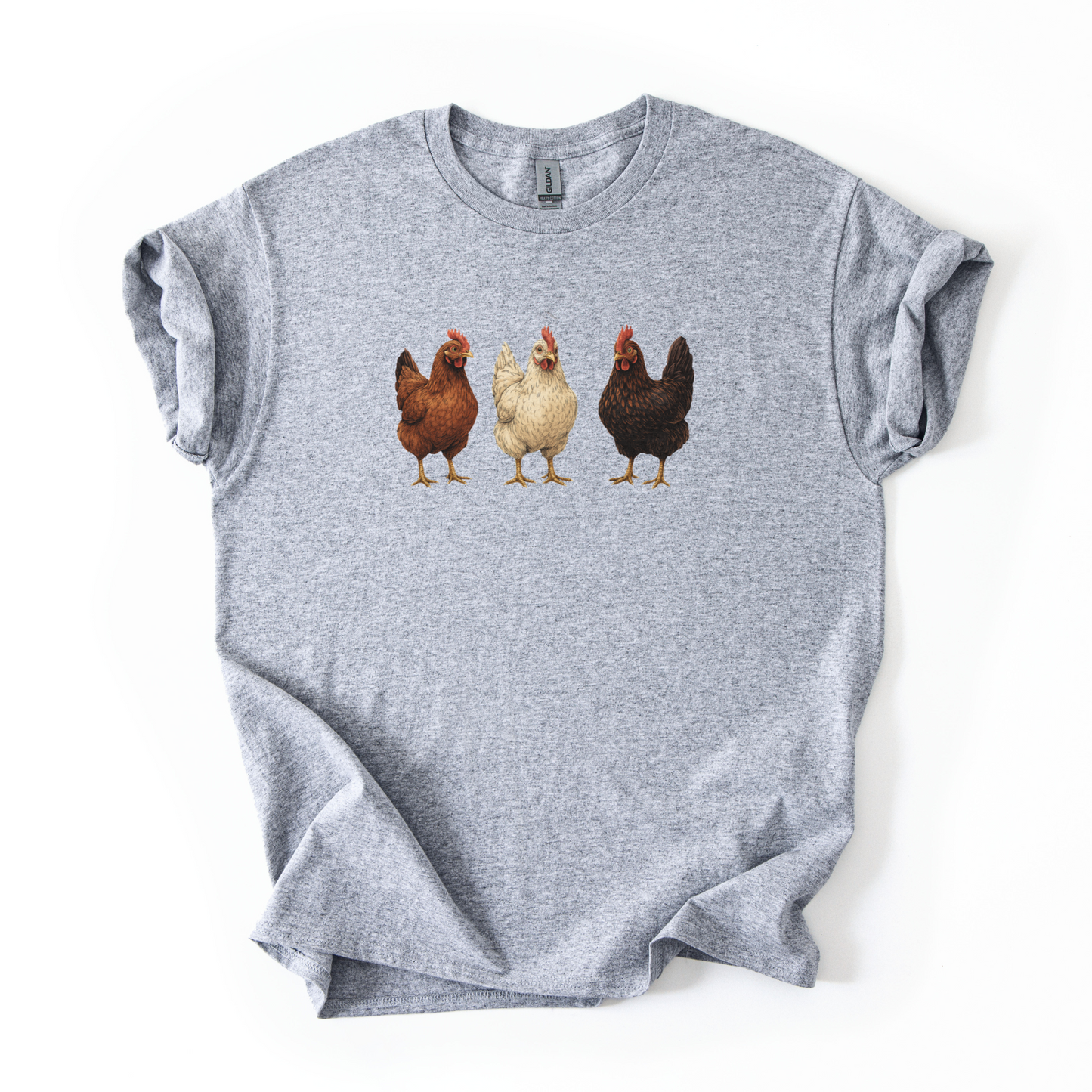 Chickens T-shirt | Famous Trios | Unisex