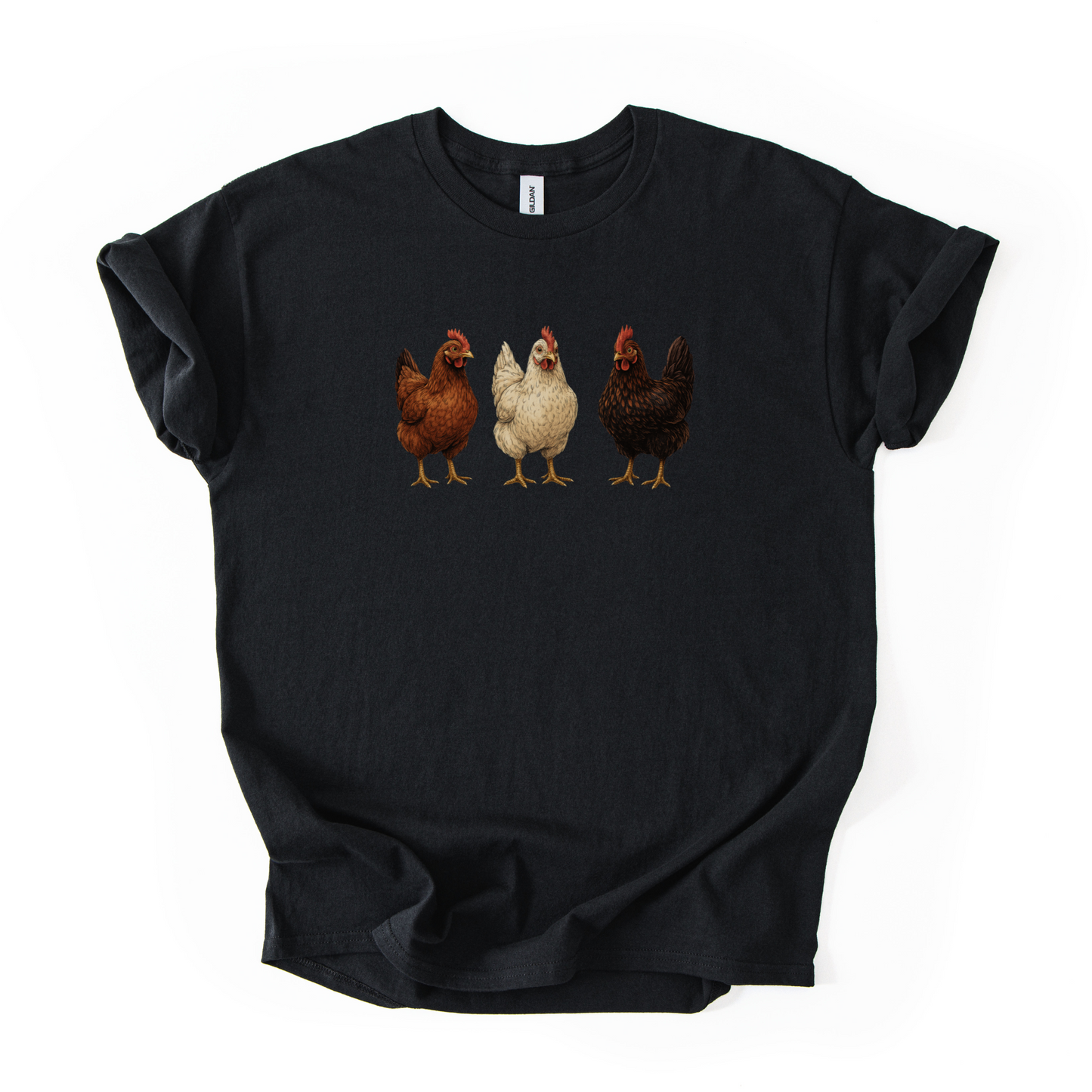 Chickens T-shirt | Famous Trios | Unisex