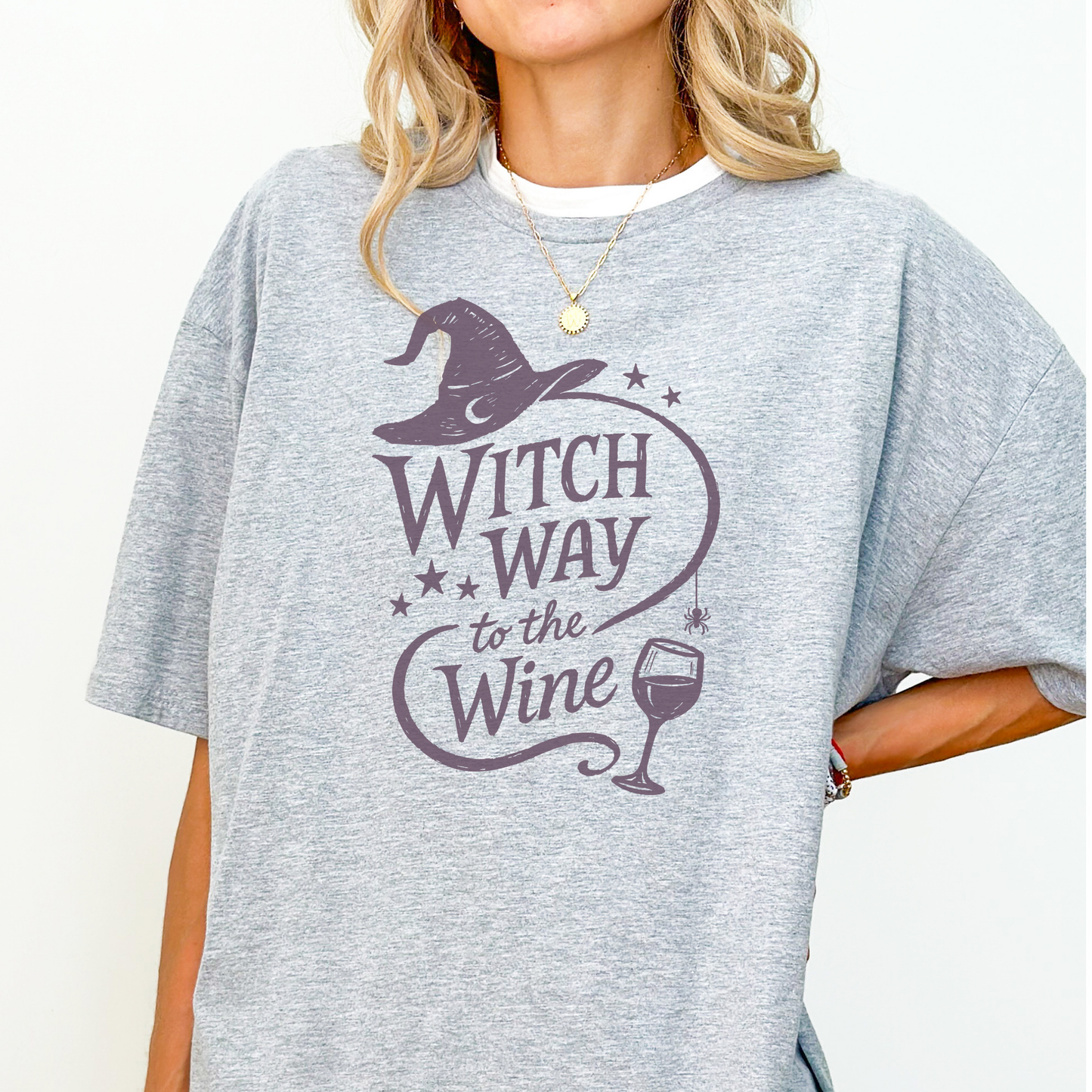 Witch way to the wine? | Halloween | T-shirt