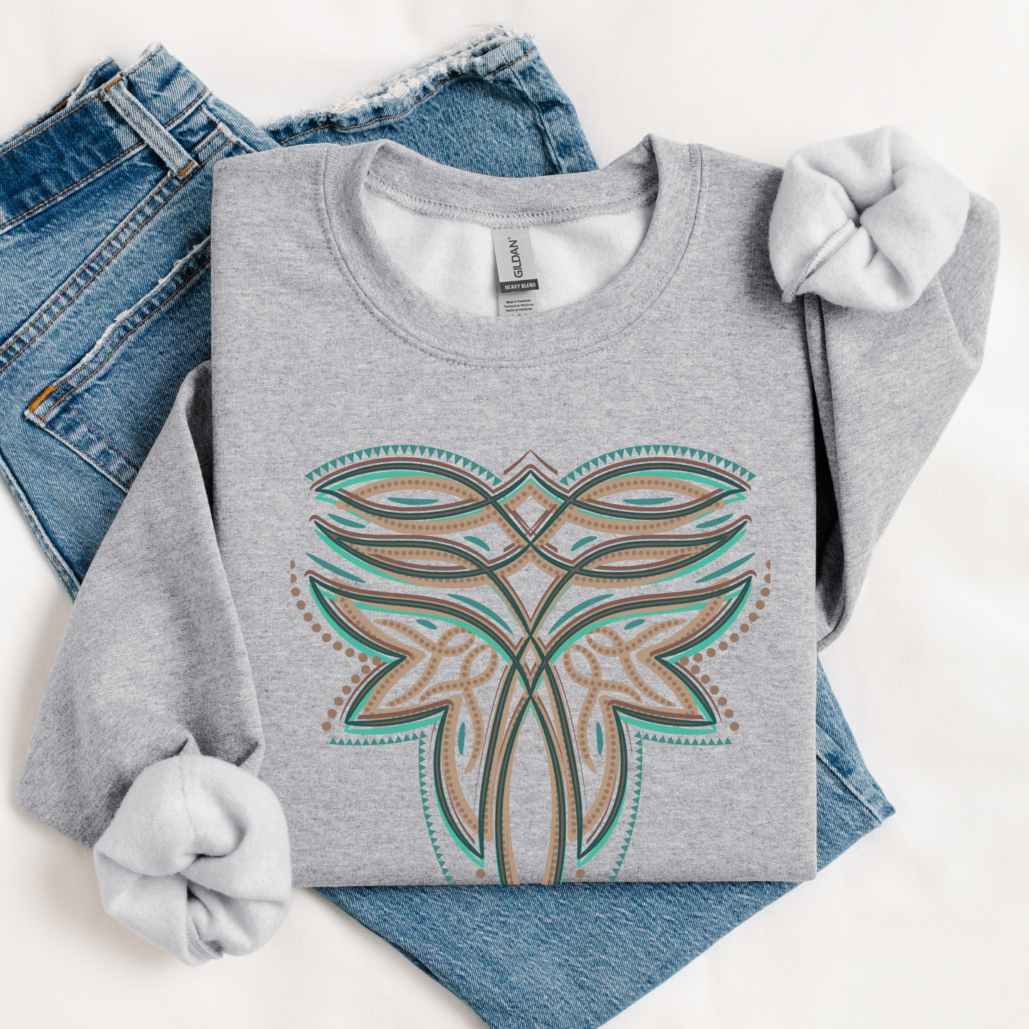 Boot Stitch | Vintage Cowgirl | Sweatshirt