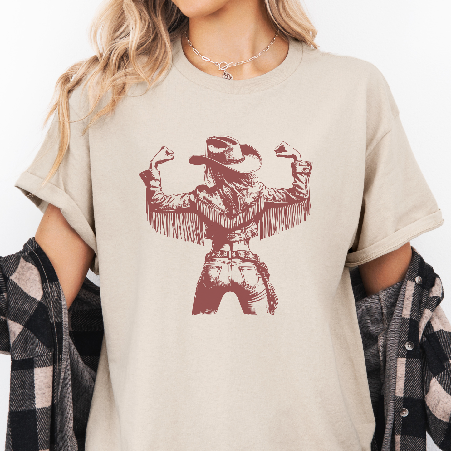 Strong Cowgirl Tee | Vintage Cowgirl | T-shirt