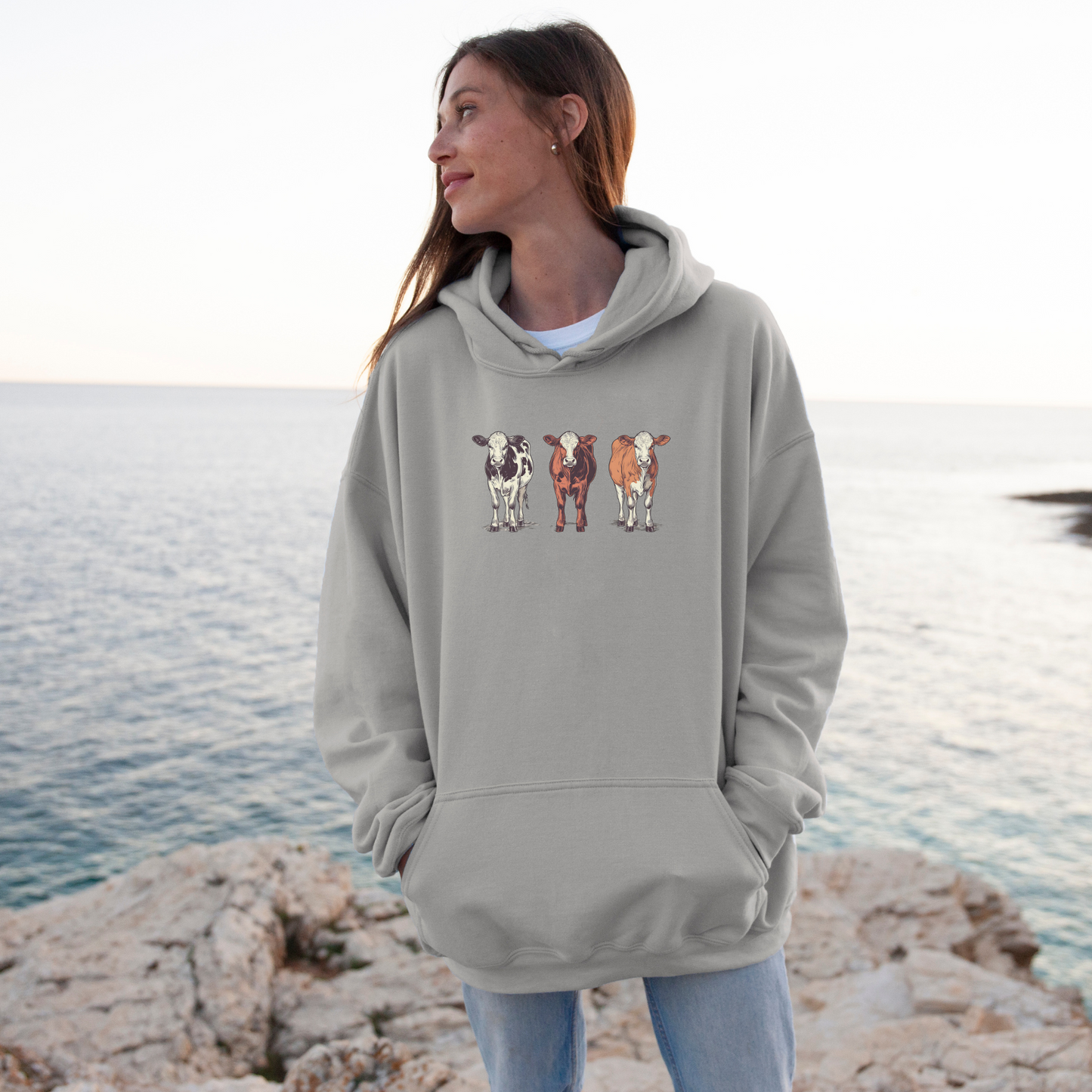 Cows Hoodie | Famous Trios | Unisex