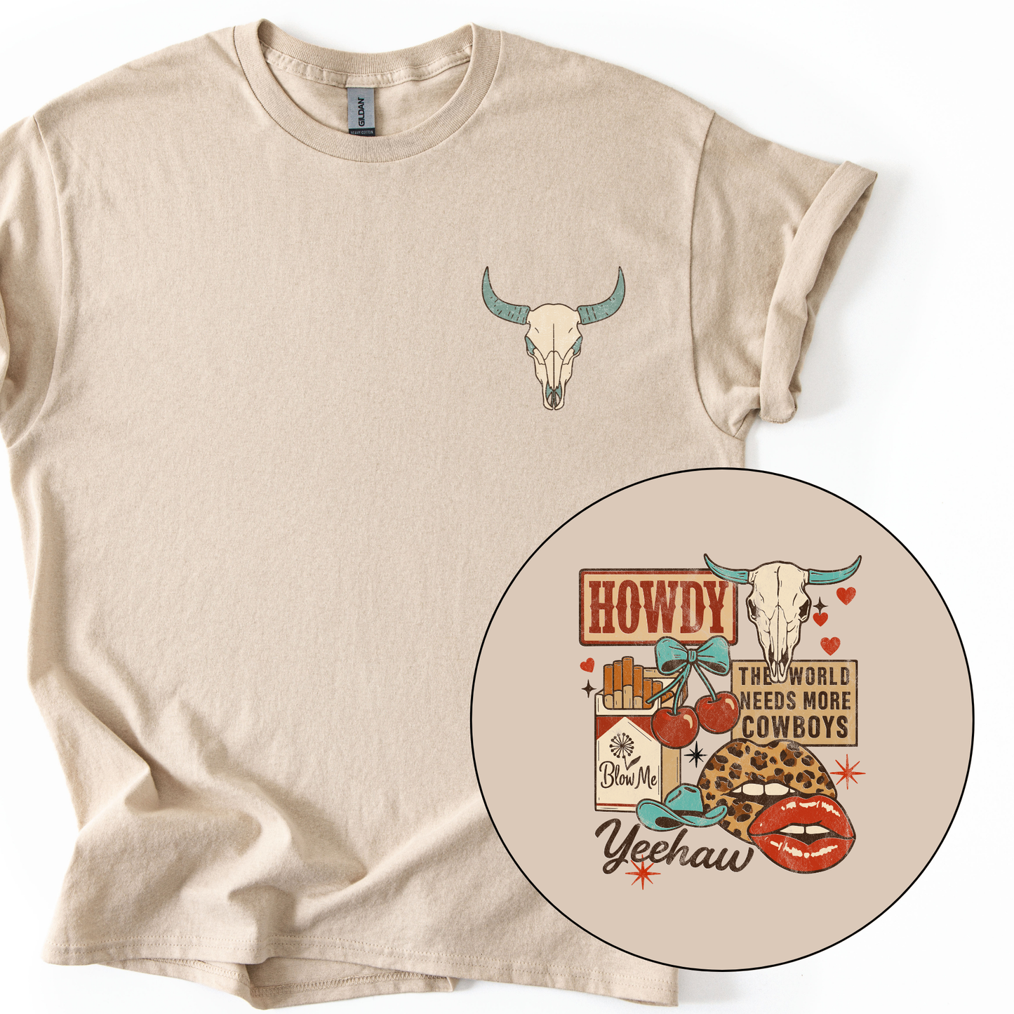 Howdy Tee | T-shirt | Wild West Vibes