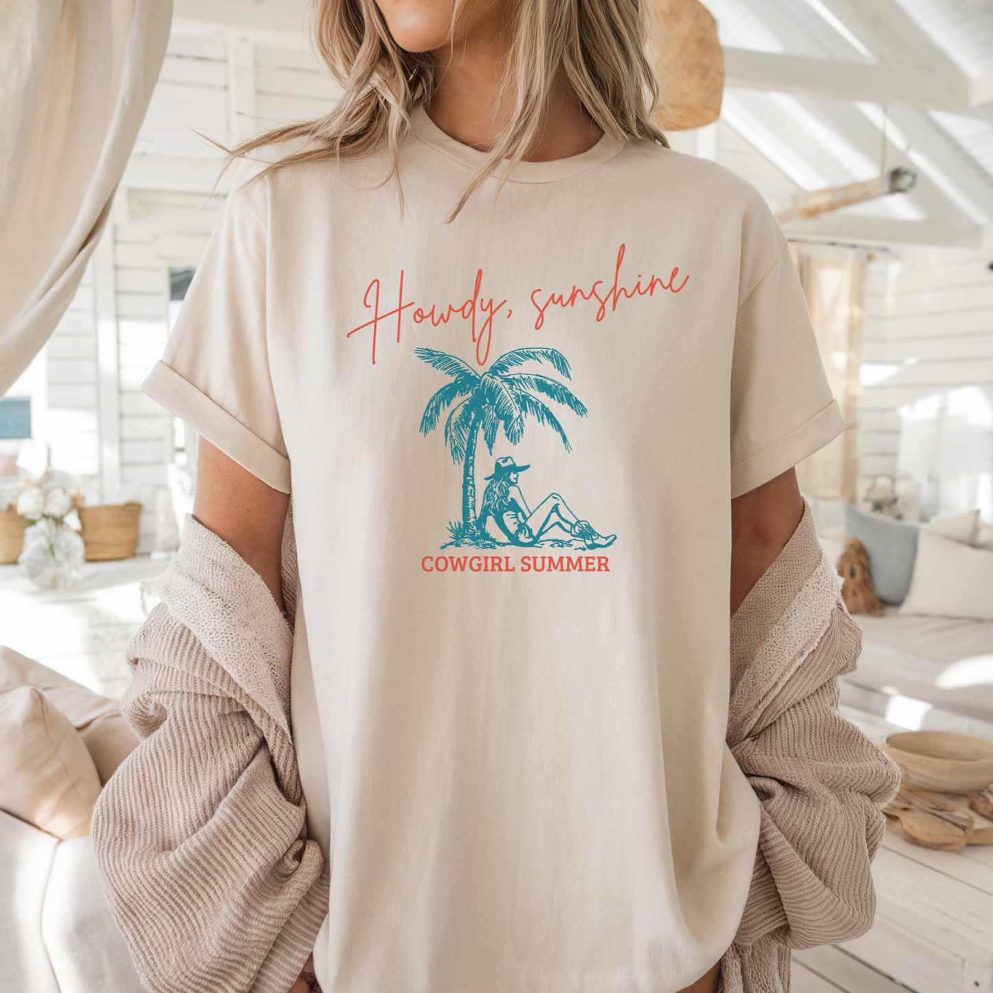 Howdy, Sunshine | T-shirt | Cowgirl Summer