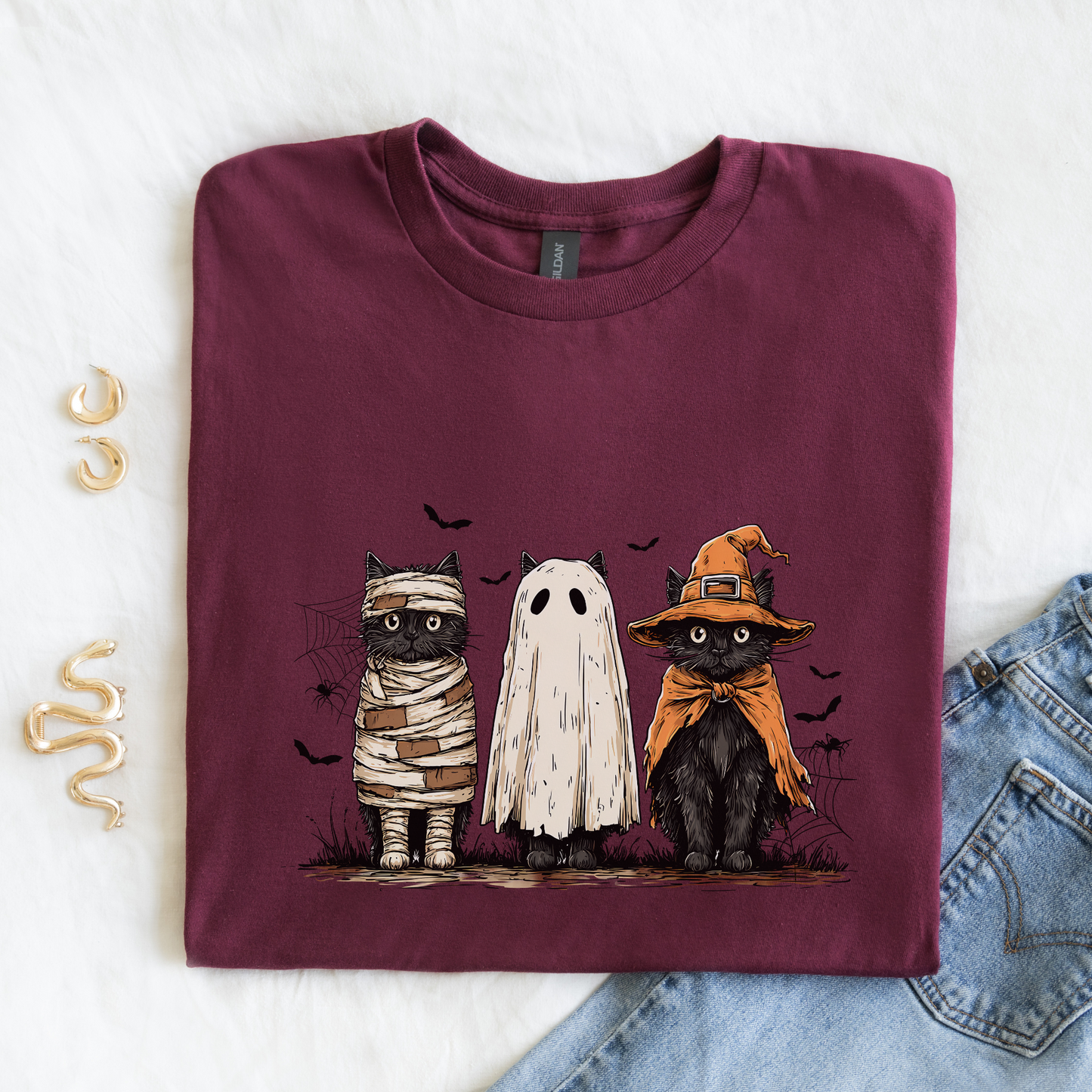 Halloween Cats | Halloween | T-shirt
