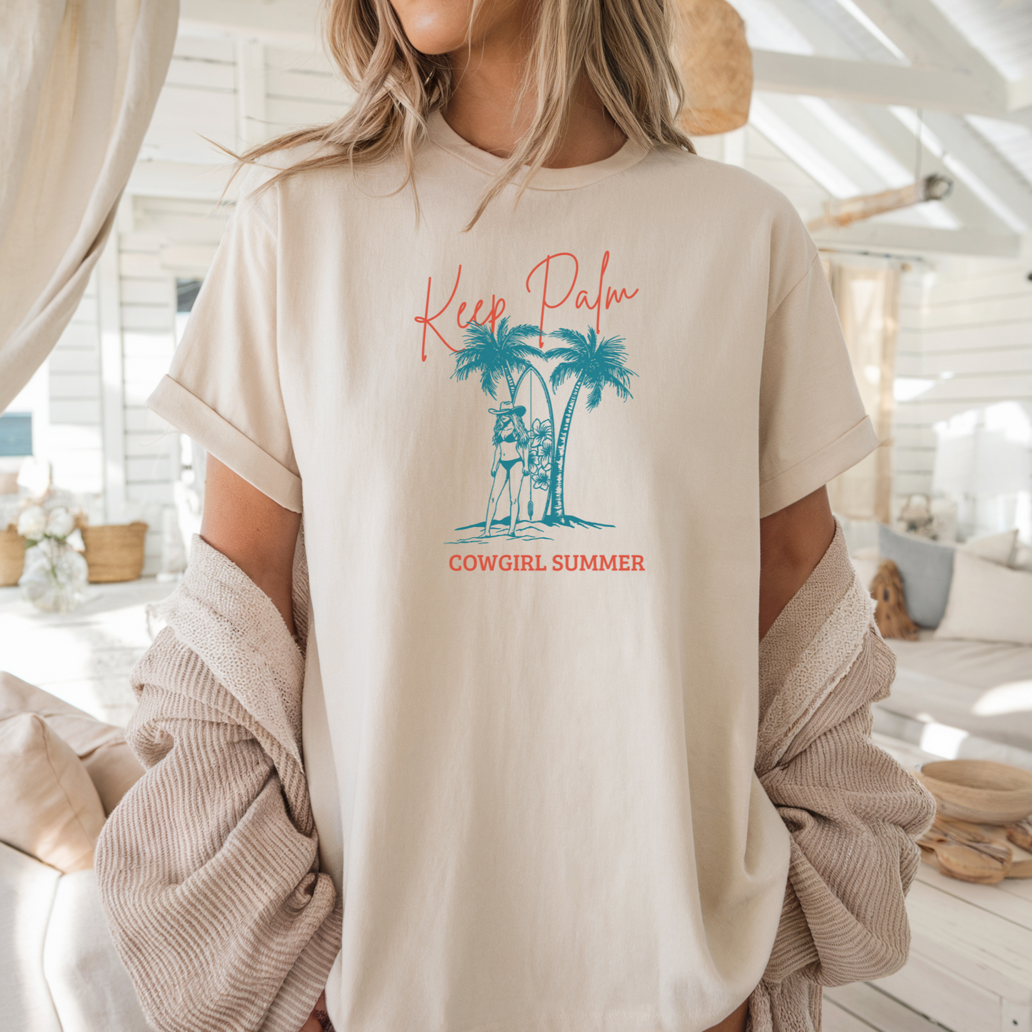 Keep Palm | T-shirt | Cowgirl Summer