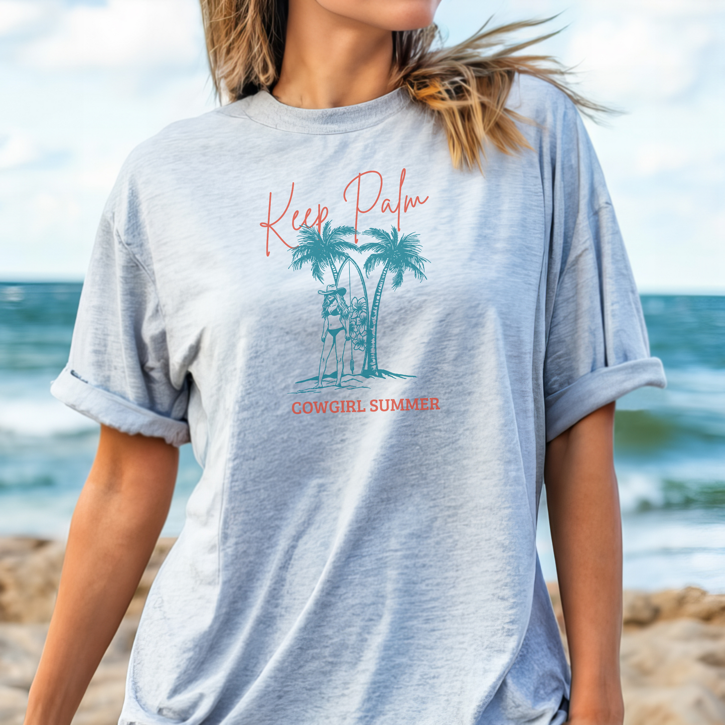 Keep Palm | T-shirt | Cowgirl Summer