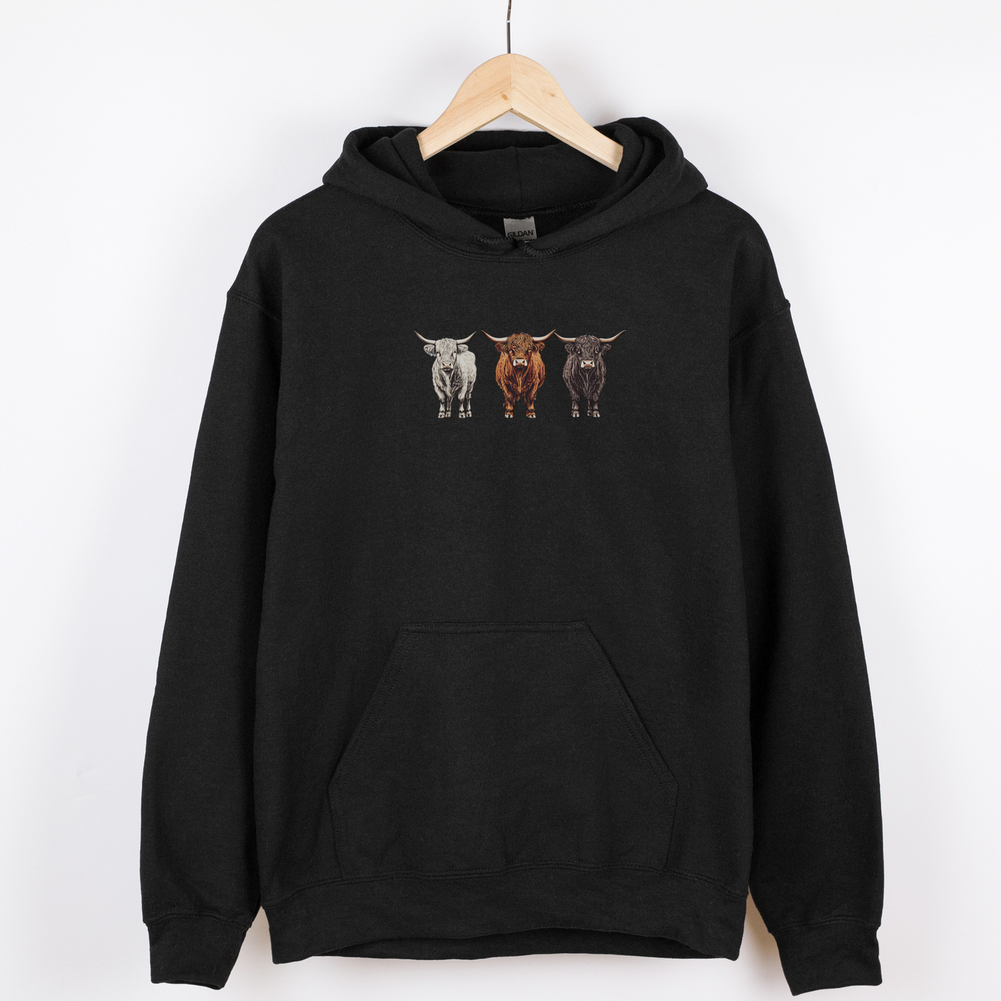 Highland Cows Hoodie | Famous Trios | Unisex