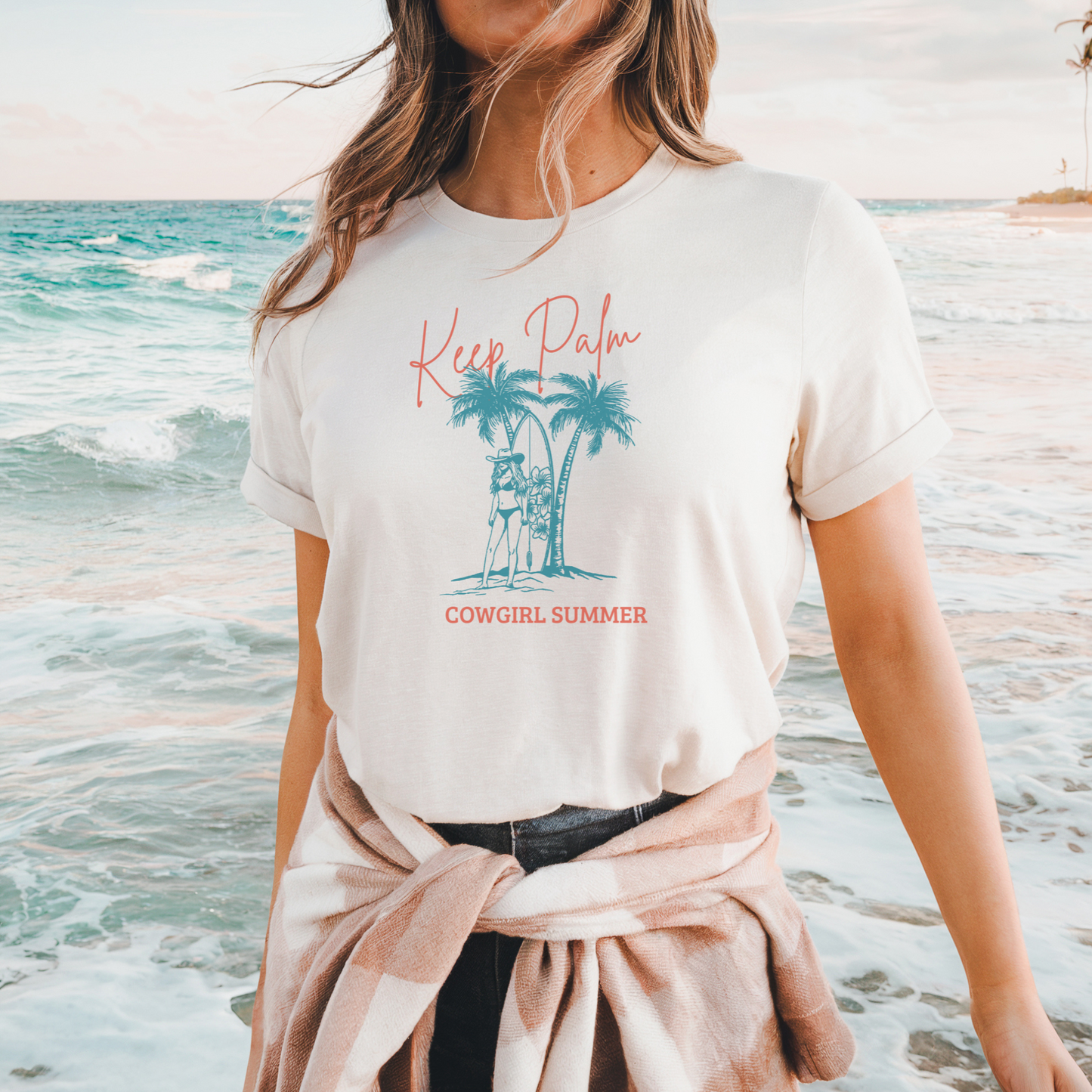 Keep Palm | T-shirt | Cowgirl Summer
