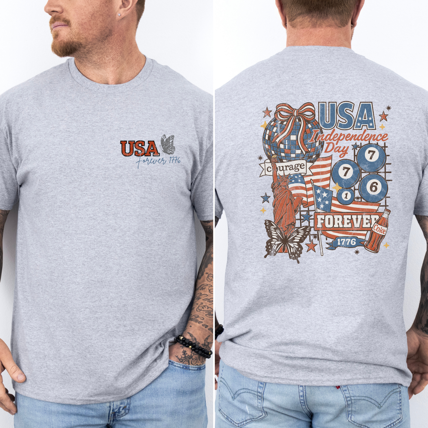 USA Independence Day Tee | T-shirt | Wild West Vibes