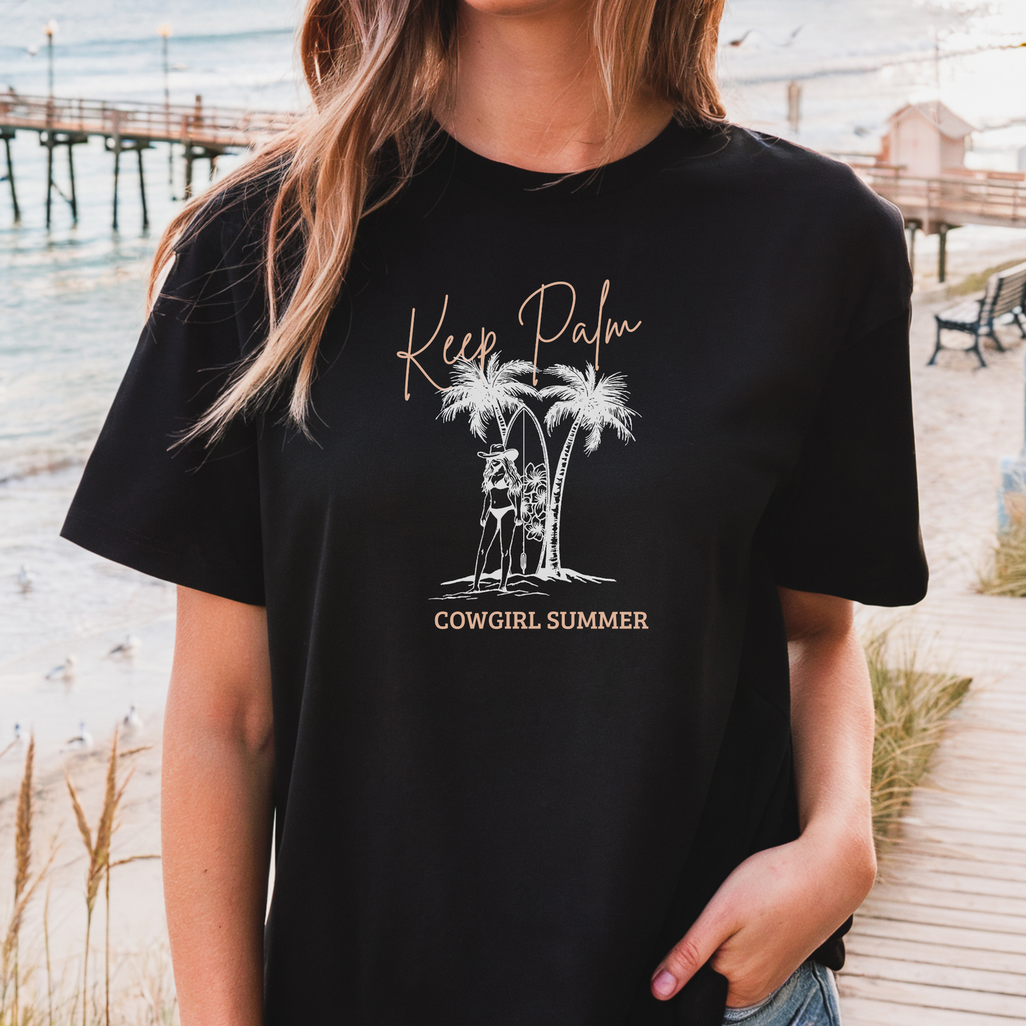 Keep Palm | T-shirt | Cowgirl Summer
