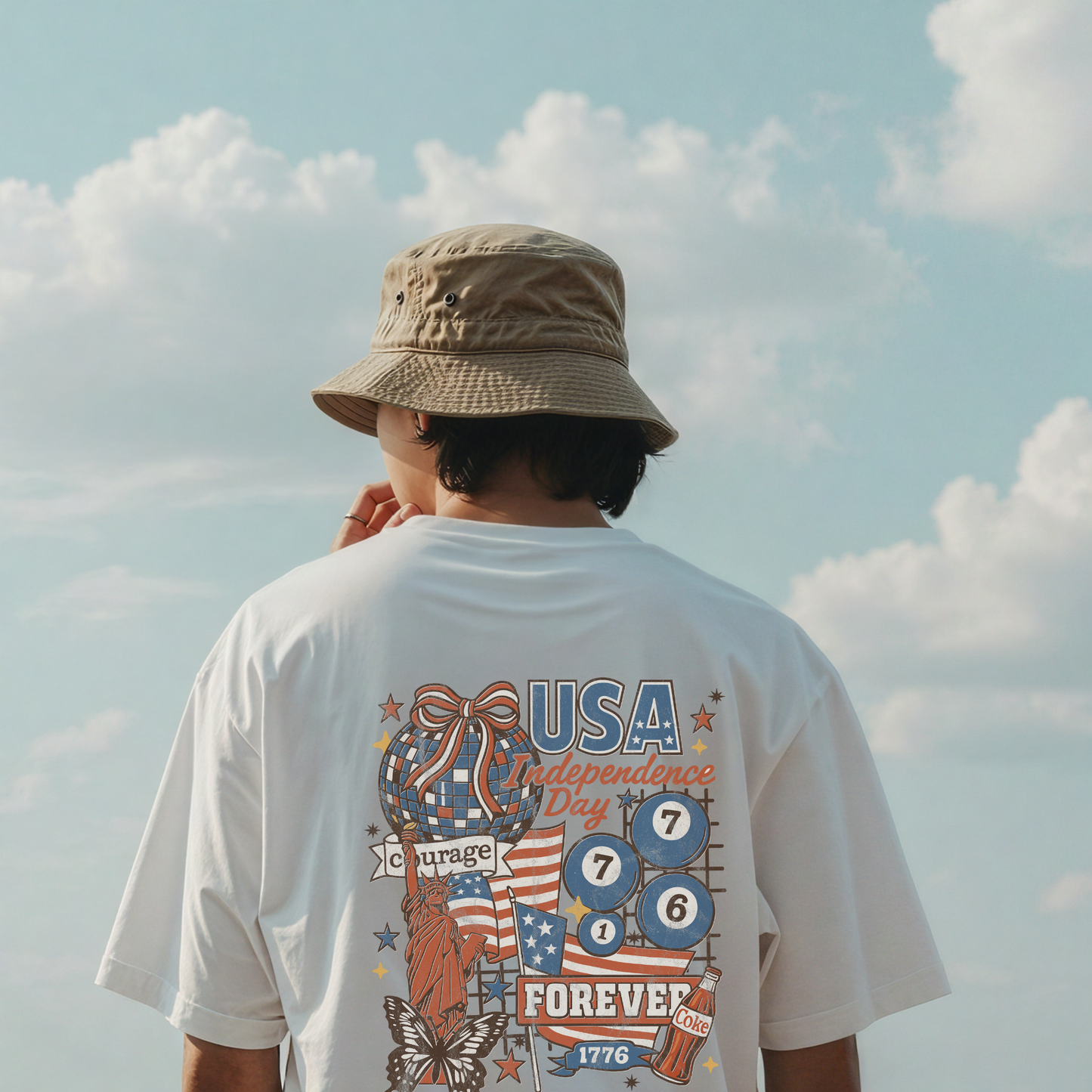 USA Independence Day Tee | T-shirt | Wild West Vibes