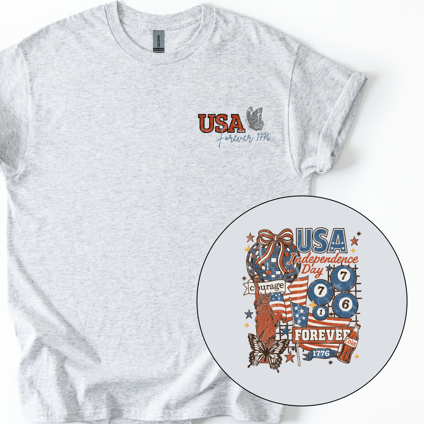 USA Independence Day Tee | T-shirt | Wild West Vibes