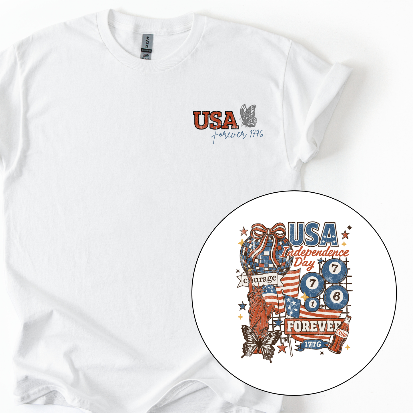 USA Independence Day Tee | T-shirt | Wild West Vibes