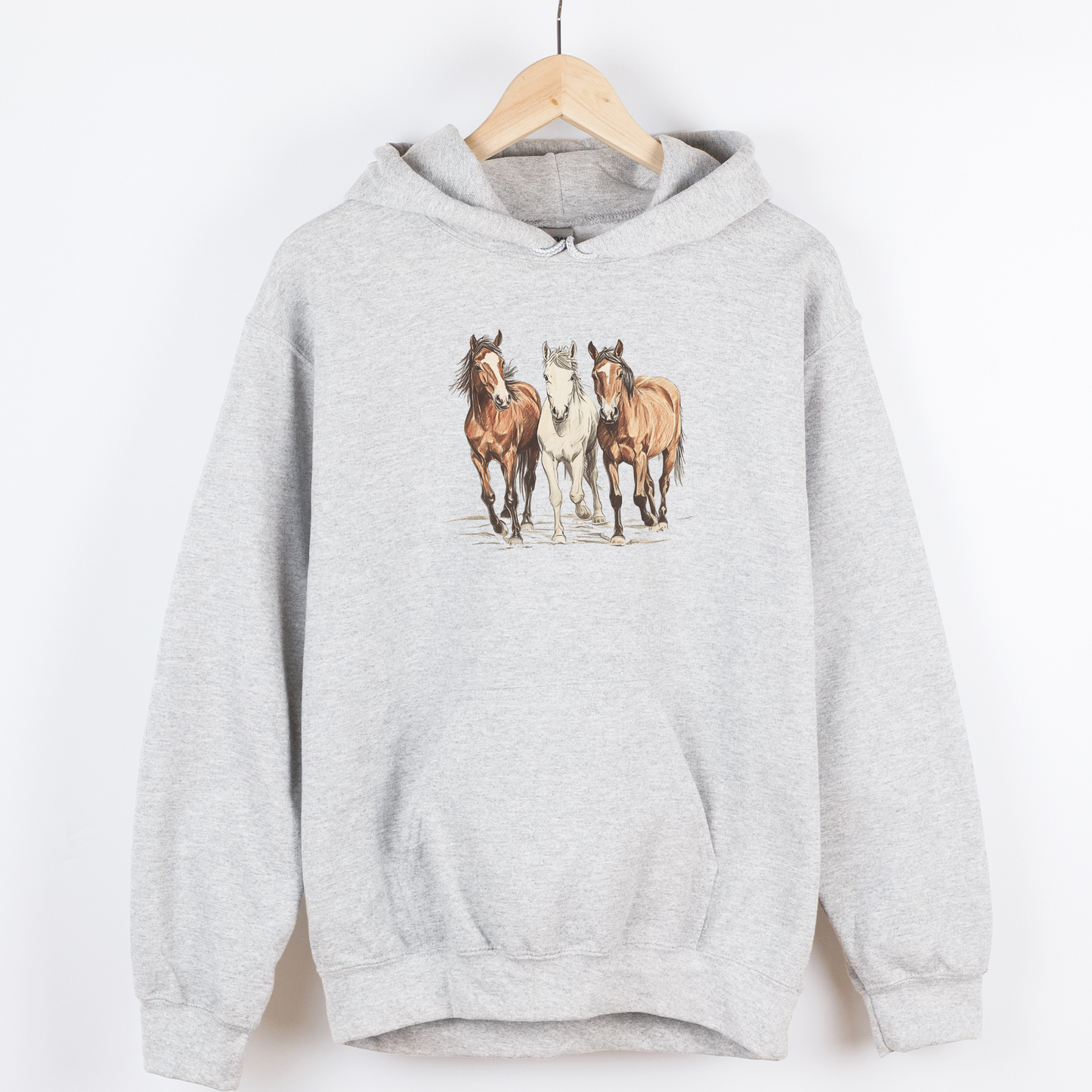 Wild Horses Hoodie | Famous Trios | Unisex