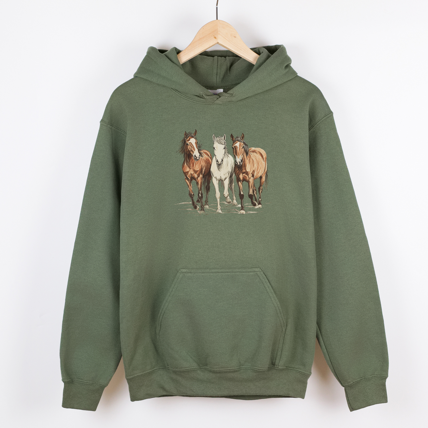 Wild Horses Hoodie | Famous Trios | Unisex