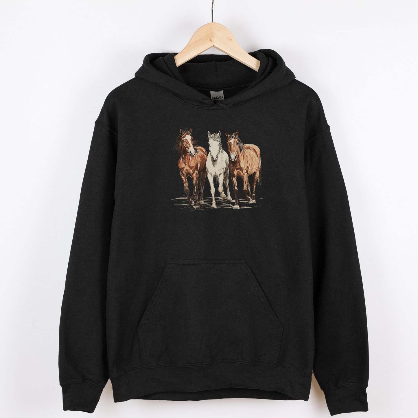 Wild Horses Hoodie | Famous Trios | Unisex