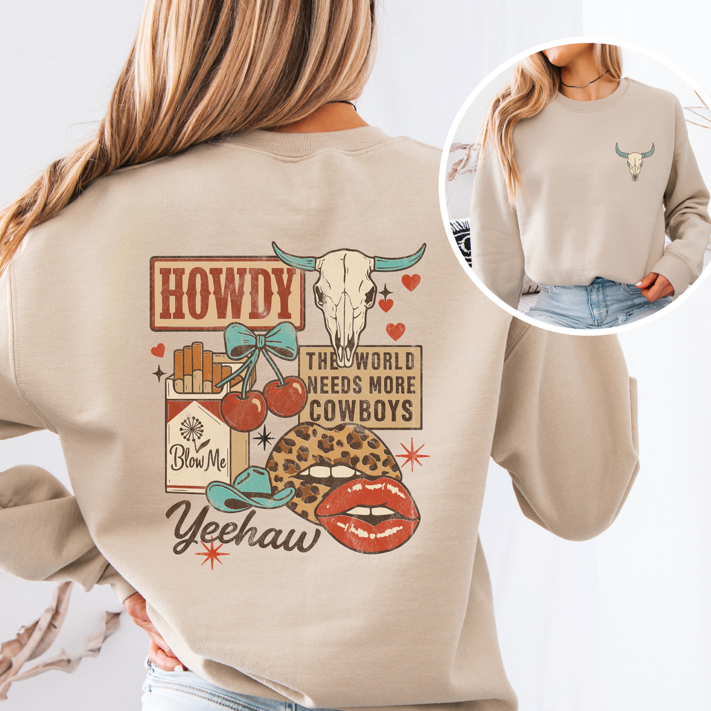 Howdy Tee | Sweatshirt | Wild West Vibes