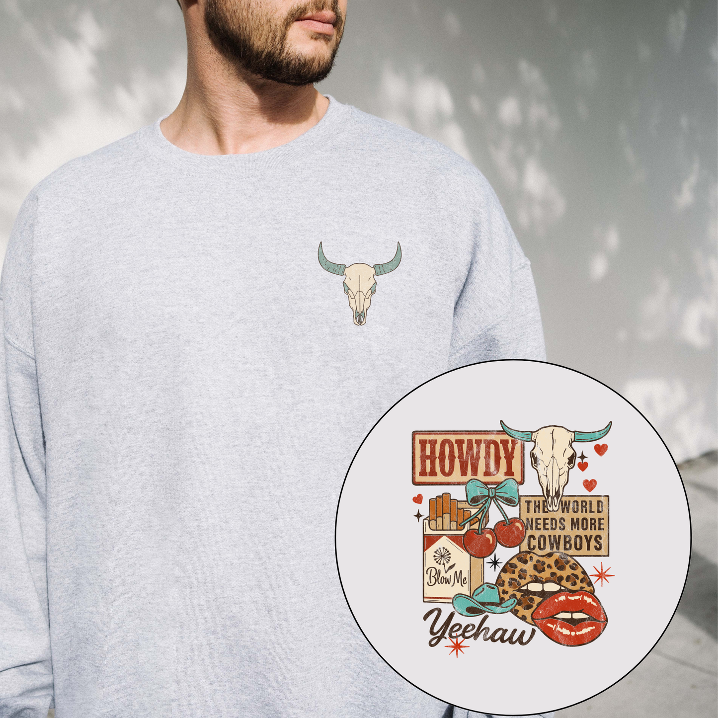 Howdy Tee | Sweatshirt | Wild West Vibes