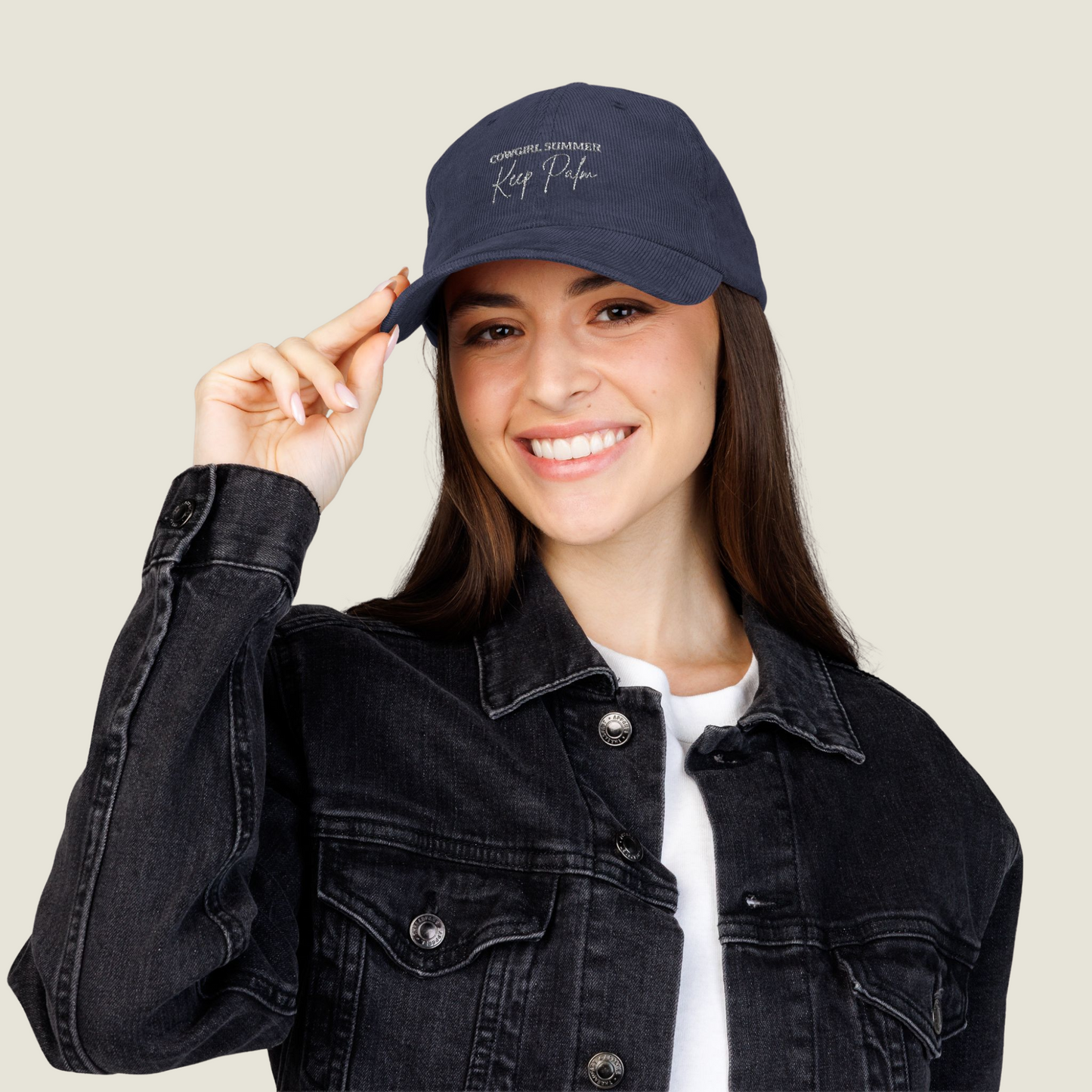 Keep Palm | Vintage Embroidery Cap | Cowgirl Summer