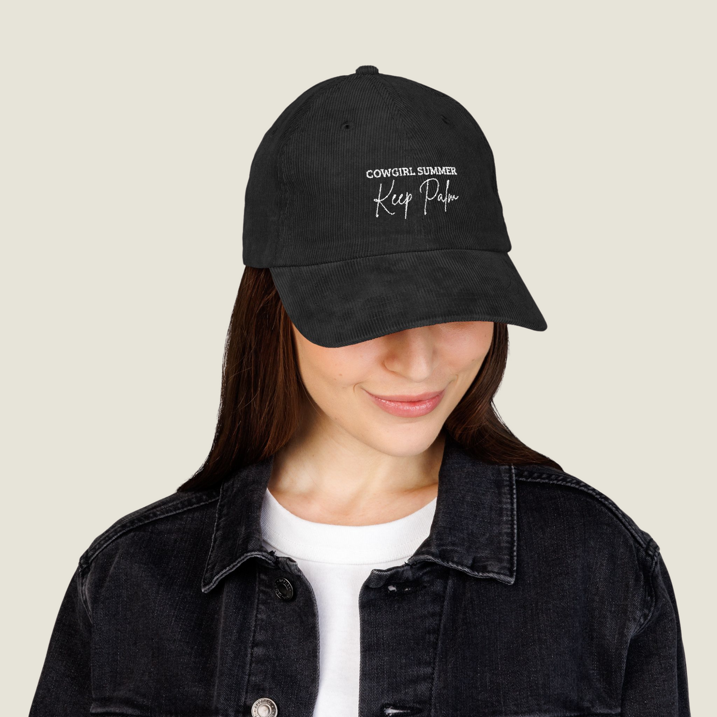 Keep Palm | Vintage Embroidery Cap | Cowgirl Summer