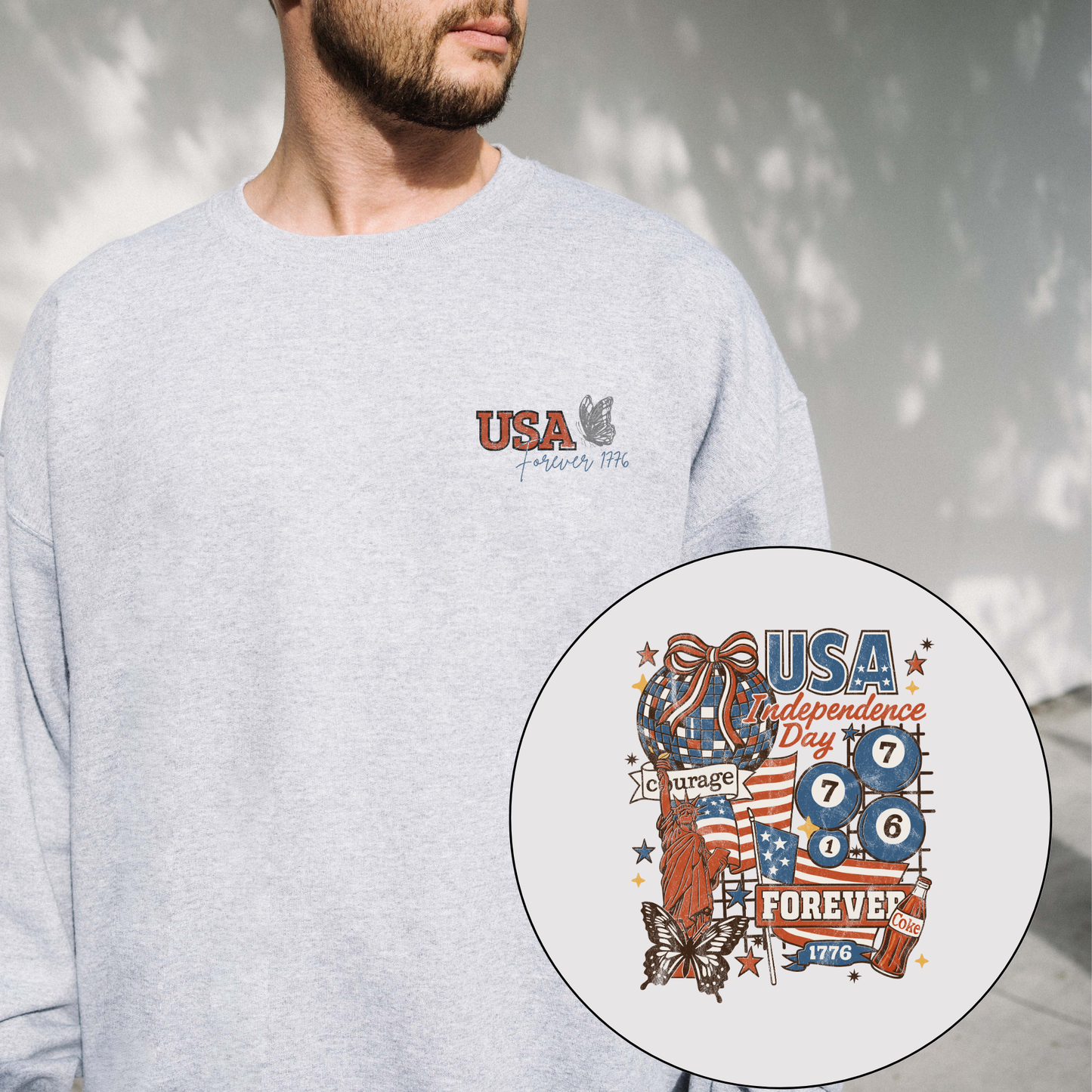USA Independence Day Tee | Sweatshirtshirt | Wild West Vibes