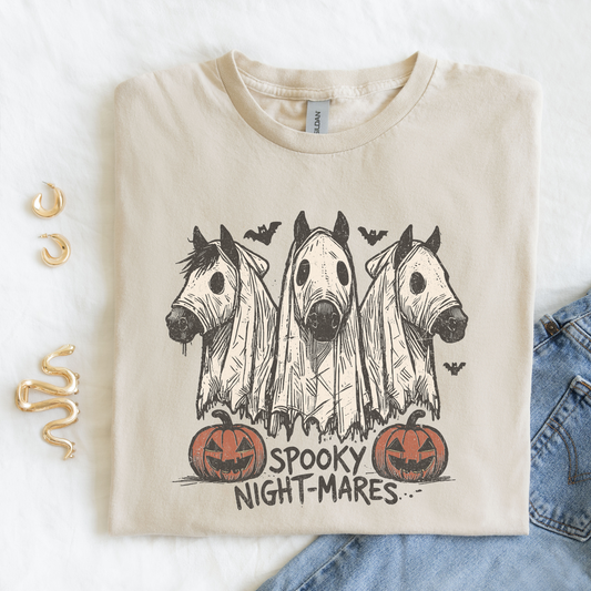 Spooky Night Mares | Halloween | T-shirt
