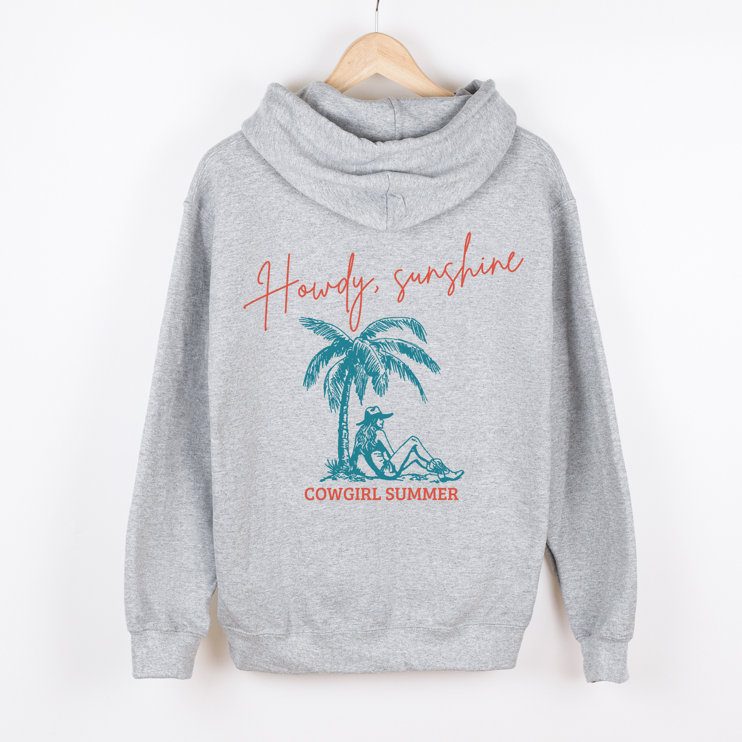 Howdy, Sunshine | Hoodie | Cowgirl Summer