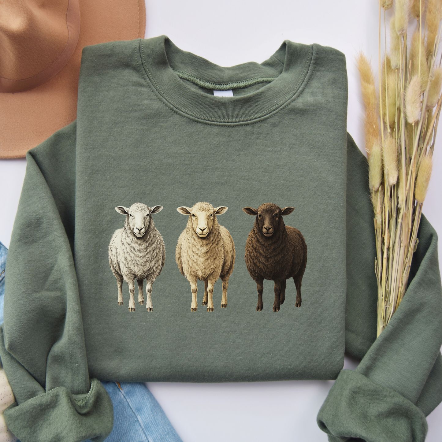Sheeps Sweatshirt | Famous Trios | Unisex