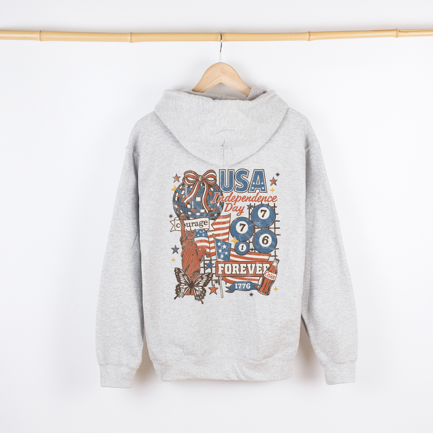 USA Independence Day | Hoodie | Wild West Vibes