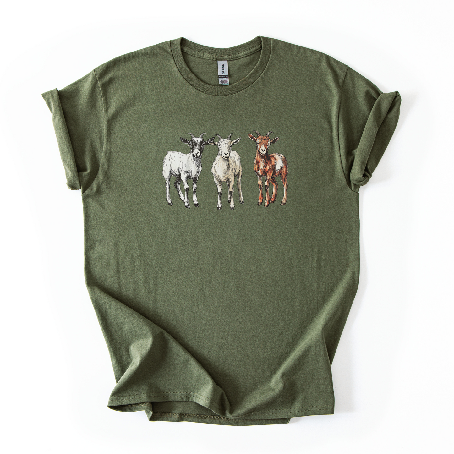 Goats T-shirt | Famous Trios | Unisex