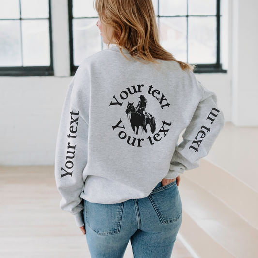 Custom Cowgirl Sweatshirt | Personalized Products | Sweatshirt