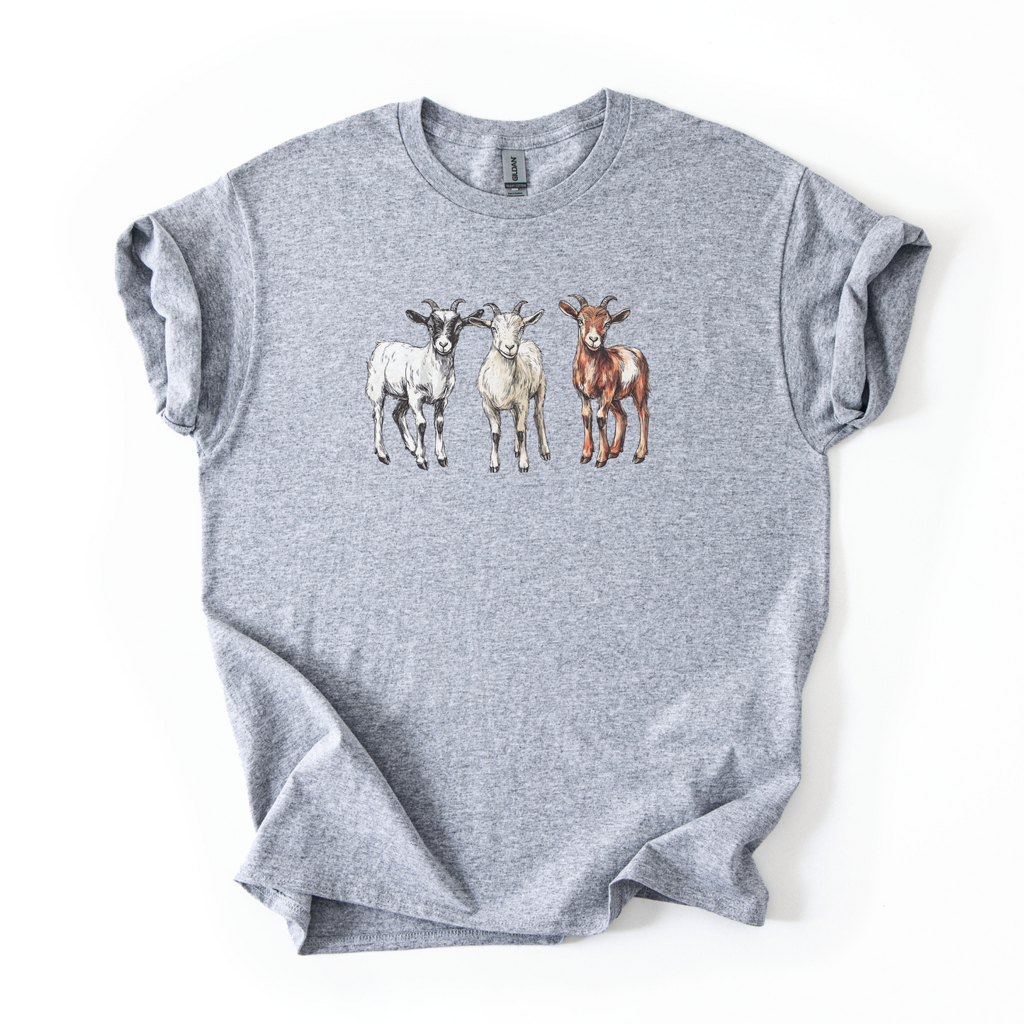 Goats T-shirt | Famous Trios | Unisex