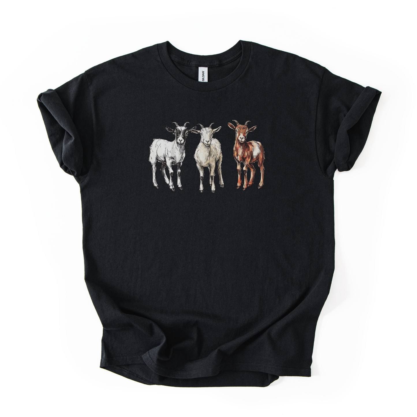 Goats T-shirt | Famous Trios | Unisex