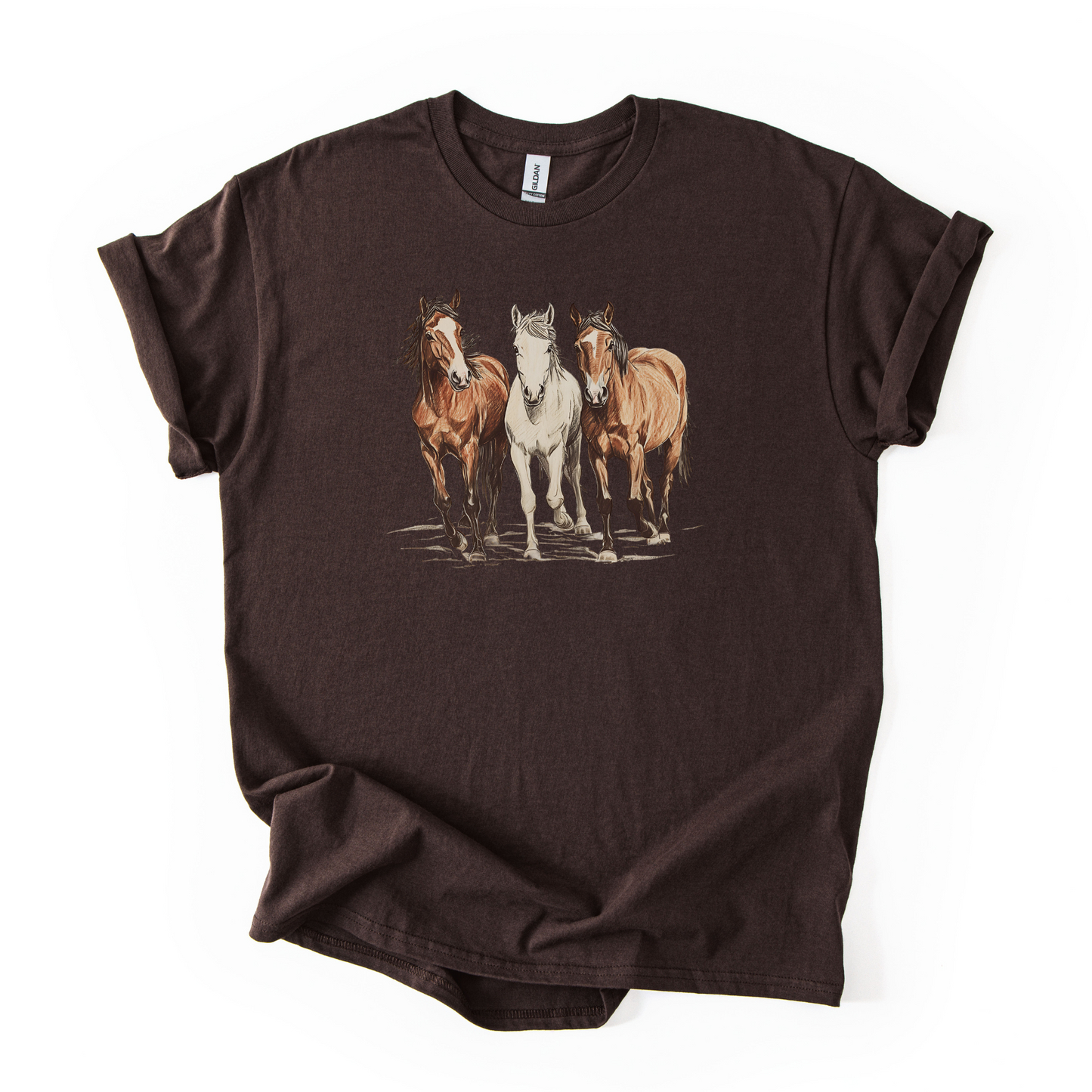 Wild Horses T-shirt | Famous Trios | Unisex