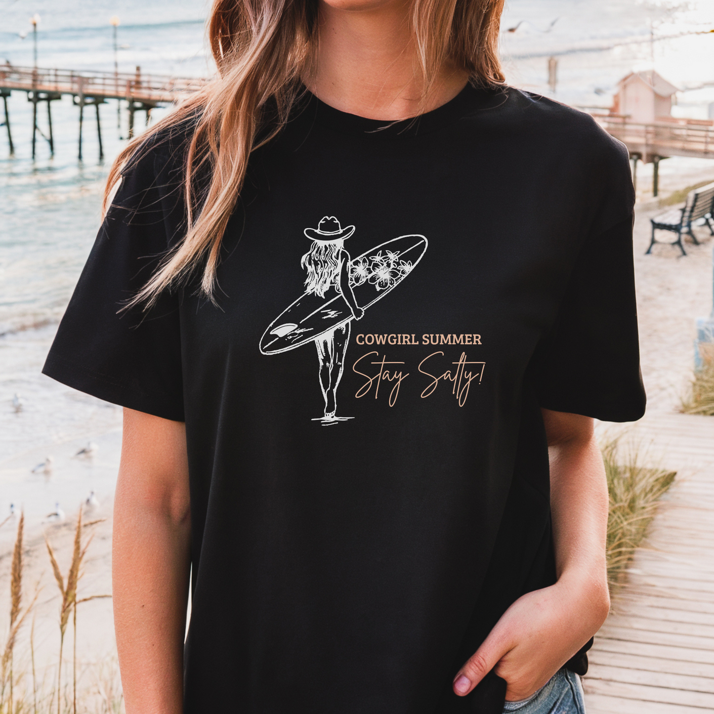 Stay Salty | T-shirt | Cowgirl Summer