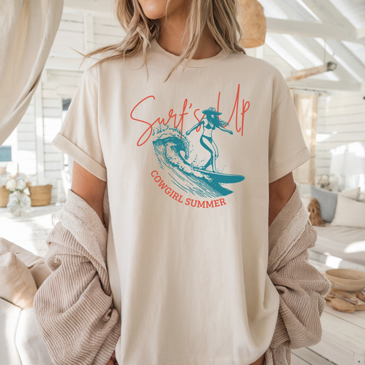 Surf's Up! | T-shirt | Cowgirl Summer