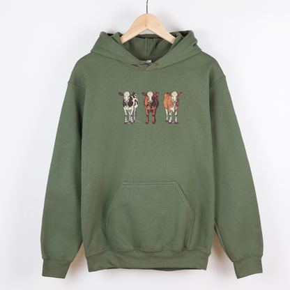 Cows Hoodie | Famous Trios | Unisex