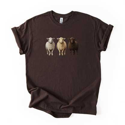 Sheeps T-shirt | Famous Trios | Unisex