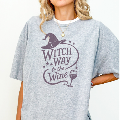 Witch way to the wine? | Halloween | T-shirt