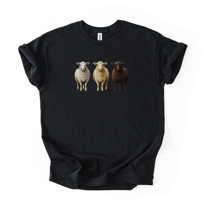 Sheeps T-shirt | Famous Trios | Unisex