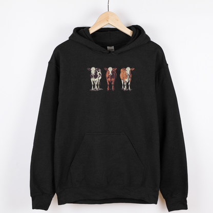 Cows Hoodie | Famous Trios | Unisex