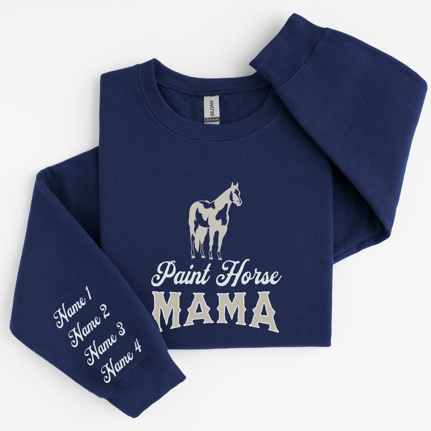 Custom Paint Horse Mama Sweater | Horse Breed Apparel | Sweatshirts