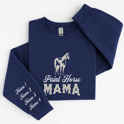 Custom Paint Horse Mama Sweater | Horse Breed Apparel | Sweatshirts