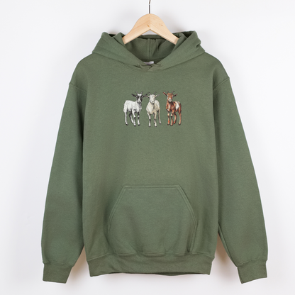 Goats Hoodie | Famous Trios | Unisex