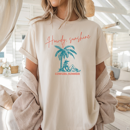 Howdy, Sunshine | T-shirt | Cowgirl Summer