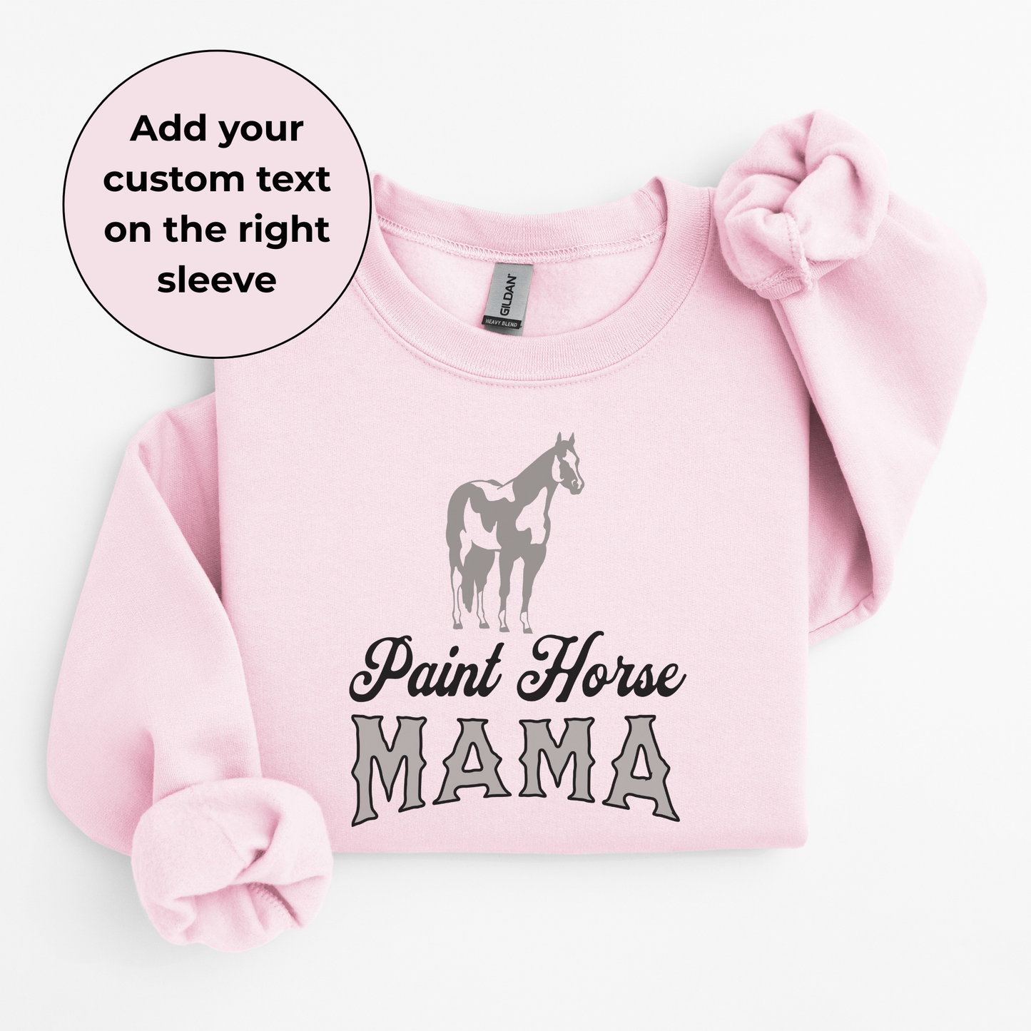 Custom Paint Horse Mama Sweater | Horse Breed Apparel | Sweatshirts