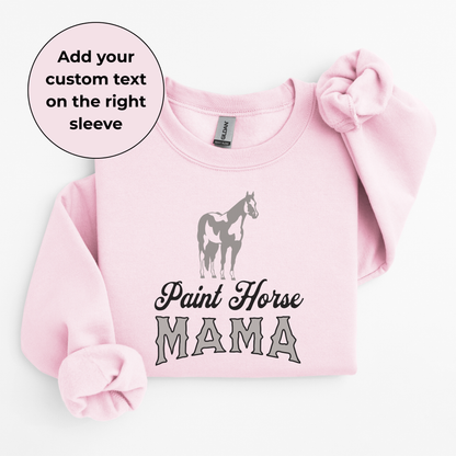 Custom Paint Horse Mama Sweater | Horse Breed Apparel | Sweatshirts