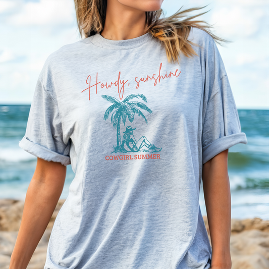 Howdy, Sunshine | T-shirt | Cowgirl Summer