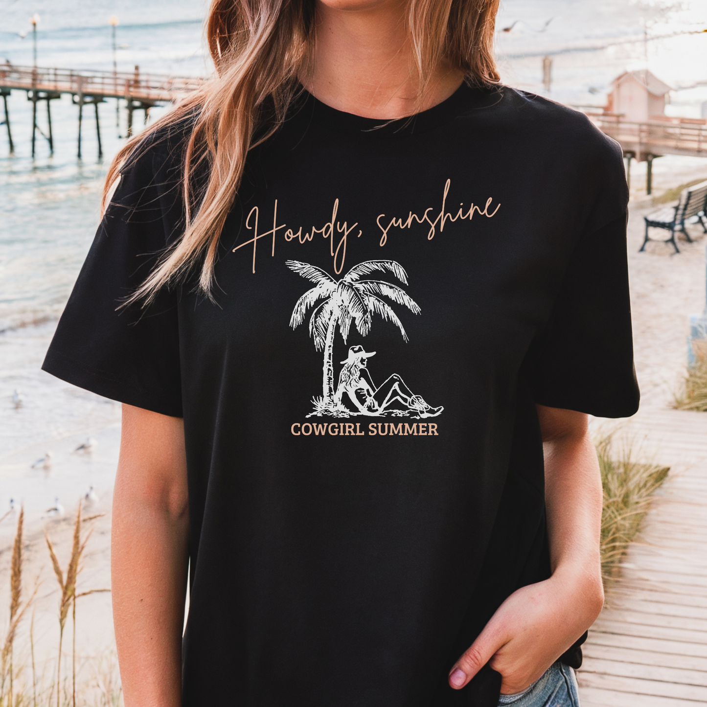 Howdy, Sunshine | T-shirt | Cowgirl Summer